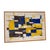 Alf Kahn Mid Century Signed 1970 Swedish Oil On Canvas Painting This painting measures: 38.5 wide x 1.25 deep x 26.5...