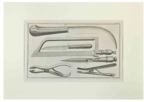 Lorenz Heister, Surgical Instruments, Etching, 1750