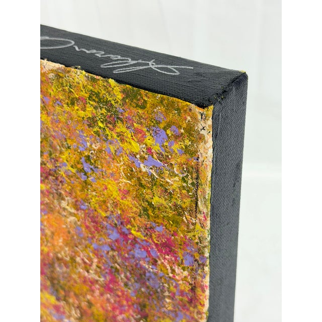 Sharon Cannon "Giverny Ii" Abstract Oil Painting Color Field Canvas La Artist For Sale - Image 11 of 18