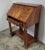 French 1930’s Transitional Flame Mahogany Empire Revival Slant Top Desk For Sale - Image 3 of 11