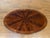 Traditional Oval Mahogany Cocktail Table by Leighton Hall - Showroom Sample For Sale - Image 13 of 14