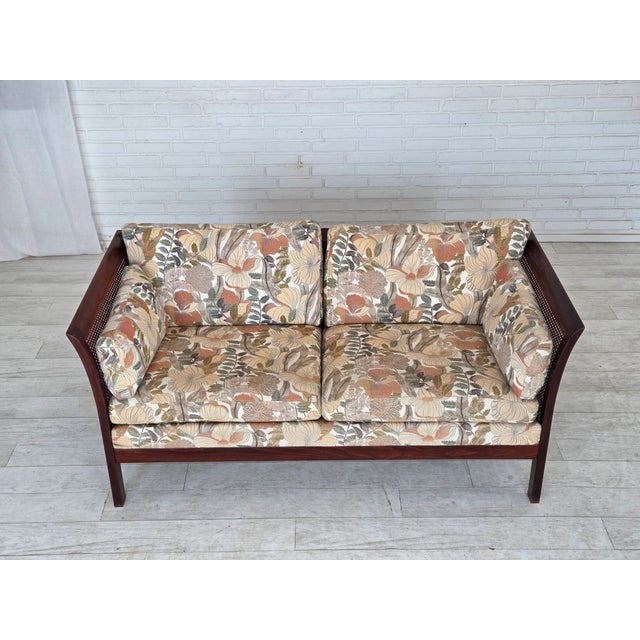 White Swedish Two-Seater Sofa by Arne Norell, 1970s For Sale - Image 8 of 18