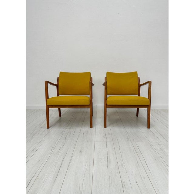 Beautiful vintage easy chairs designed by karl-erik ekselius for j.o. Carlsson vetlanda, sweden. Elegant scandinavian mid-...