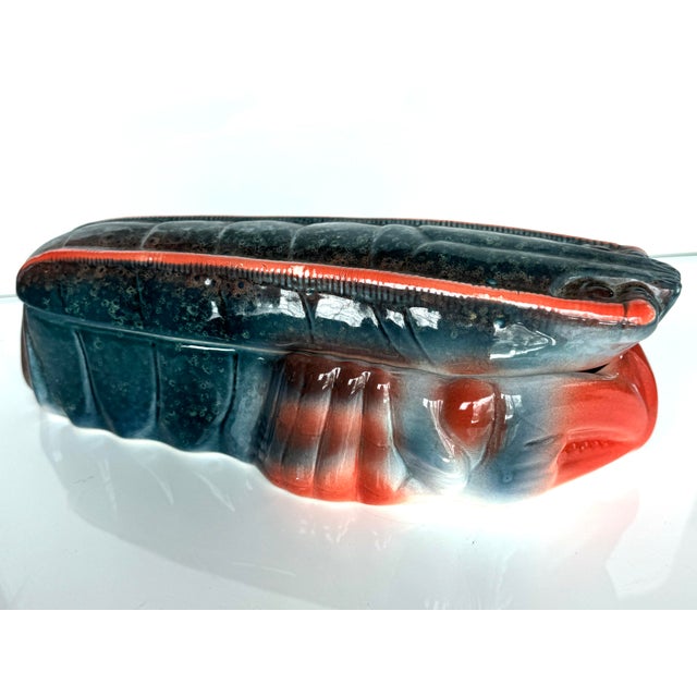 Vintage French Michel Caugant Lobster Foie Gras Tureen For Sale - Image 4 of 10