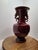 Antique 19th C Chinese Sang De Boeuf Oxblood Flambe Hu Vase - Dragon Handles For Sale In Boston - Image 6 of 13
