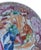 Late 18th Century Antique Chinese Rose Mandarin Figure Porcelain Saucer, Around Qianlong Era For Sale - Image 5 of 10