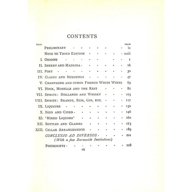"Notes on a Cellar-Book" 1931 Saintsbury, George For Sale - Image 4 of 7