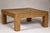 Country Style Parsons Legs Woven Rattan Coffee Table with Wooden Core, Vintage For Sale In New York - Image 6 of 12