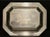 Chippendale Vintage Sheffield Silverplate Octagonal Platter For Sale - Image 3 of 6