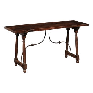 18th C. Italian Low-Profile Fratino Table For Sale