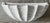 Circa 1980 Palm Beach Chic Italian Creamware Shell-Shaped Wall Pocket in the Manner of Mario Bellini For Sale - Image 15 of 18