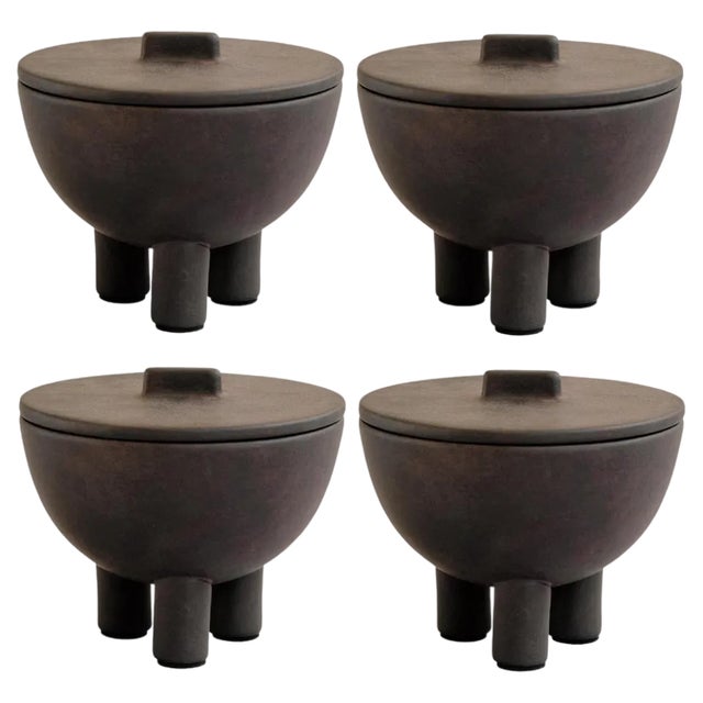 Coffee Duck Jar Medio by 101 Copenhagen, Set of 4 For Sale