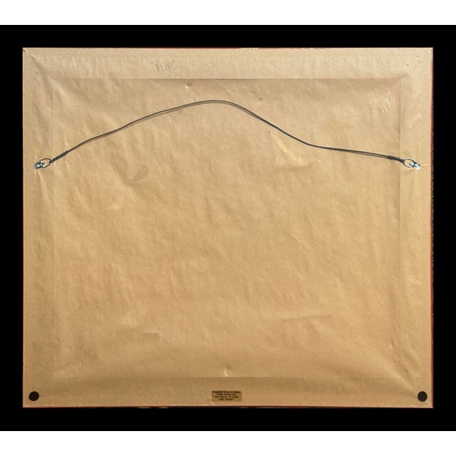 Wood Pair of 18th-Century Italian Landscape Engravings After Guercino, James Basire, 1764 For Sale - Image 7 of 8