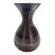 1970s Modern Gray and Black Ceramic Italian Vase by Ceramiche Santambrogio For Sale