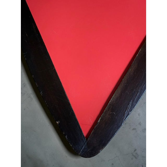 Brown 1960s Guitar Pick Side Tables in the Style of Arthur Umanoff - Pair For Sale - Image 8 of 13