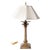 1970s Brass Palm Lamp with Shade in the Manner of Chapman For Sale - Image 12 of 12