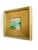 "Green Landscape" Pair of Framed Mini Paintings by Jessalin Beutler For Sale - Image 4 of 6