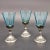 Art Nouveau Glasses with Metal Bases, 1900s, Set of 3 For Sale - Image 5 of 5