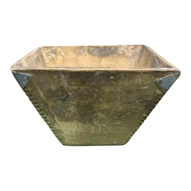 Vintage Wooden Rice Measurer For Sale