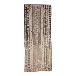 Vintage Wool Kars Kilim Rug
