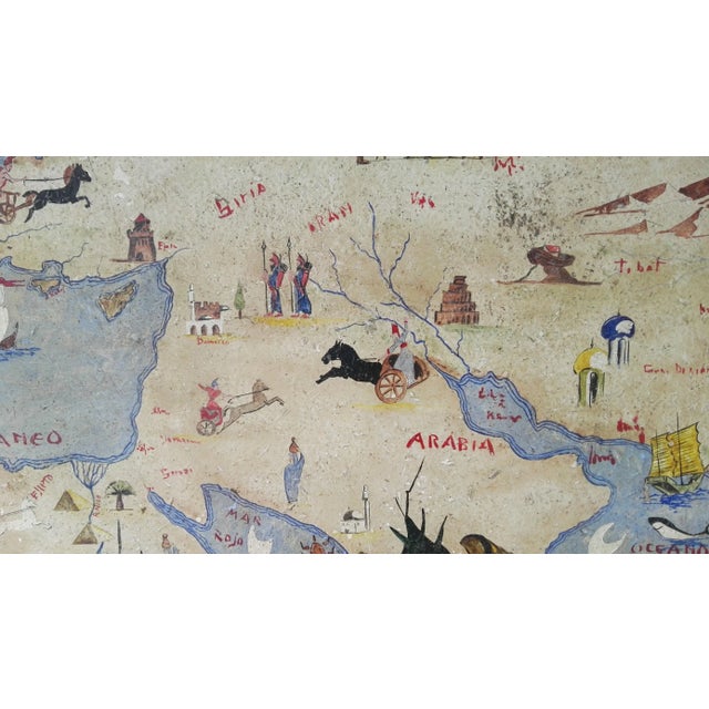 1950s Vintage Gran Desierto Artisan Coffee Table For Sale - Image 5 of 9