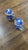 1900 - 1909 Vintage Chinese Blue Porcelain Lidded Dragon Tea Cups - a Pair For Sale - Image 5 of 5