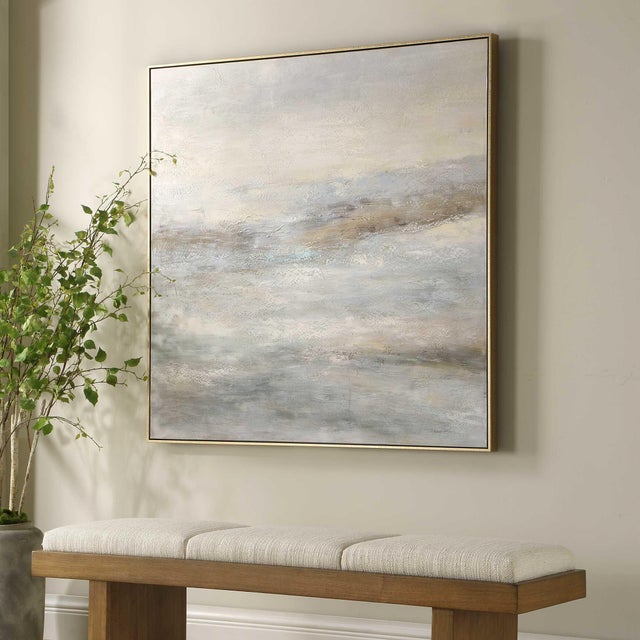 Abstract Say When Hand Painted Canvas For Sale - Image 3 of 8
