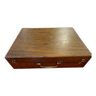 Vintage Painters Case in Wood, 1930s For Sale