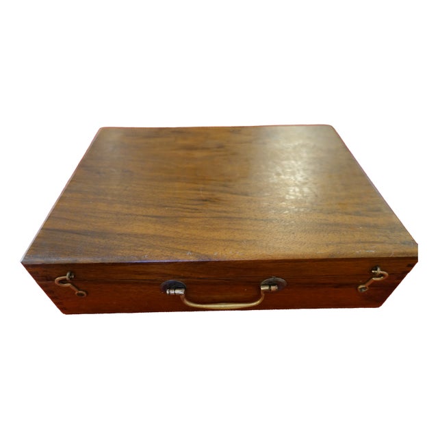 Vintage Painters Case in Wood, 1930s For Sale