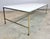 Mid-Century Modern Mid Century Modern Brass Vitrolite Glass Coffee Table Attrib. To Paul McCobb / Irwin For Sale - Image 3 of 12