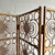 Brown Vintage Brown Bamboo Screen For Sale - Image 8 of 11
