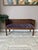 Mid 20th Century 1950s Vintage Mid-Century Modern Tufted Cane Back Bench For Sale - Image 5 of 11