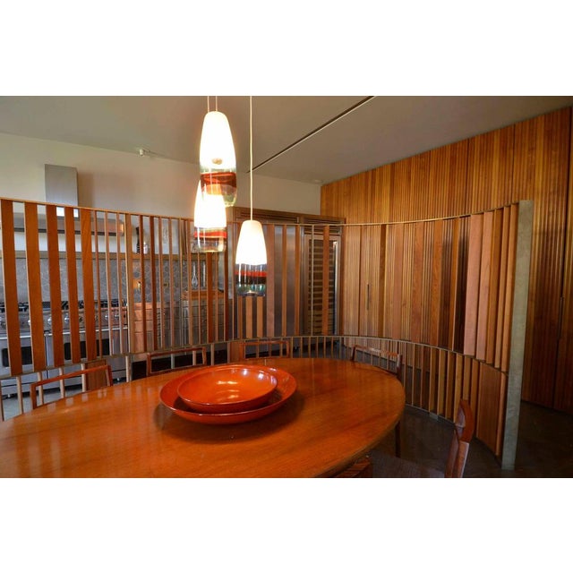 Multicolor Mod. 4035 Pendants attributed to Massimo Vignelli for Venini, Italy, 1950s, Set of 3 For Sale - Image 12 of 13