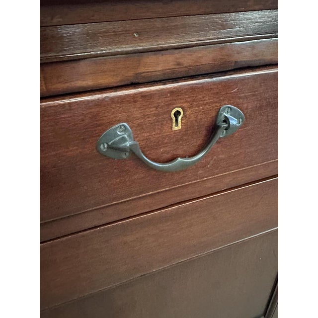 Large Antique Partners Desk For Sale - Image 4 of 14