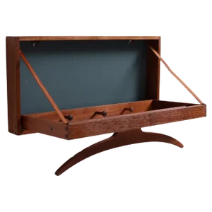 Mid-Century Modern Danish Teak Coat Rack from Virum Møbelsnedkeri