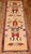 Zabihi Collection Pictorial Buddhist North African Kilim Runner For Sale - Image 9 of 9