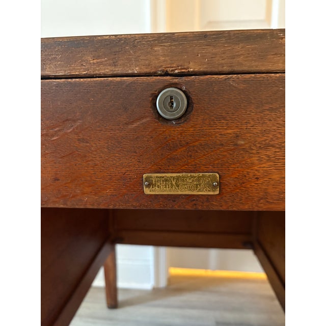 American Antique Derby Desk Company Small Desk For Sale - Image 3 of 5