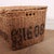 Wood English Wicker Log Basket, 1890s For Sale - Image 7 of 10