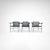 Cassina Vintage LC1 Armchair by Le Corbusier for Cassina, 1970s, Set of 3 For Sale - Image 4 of 13