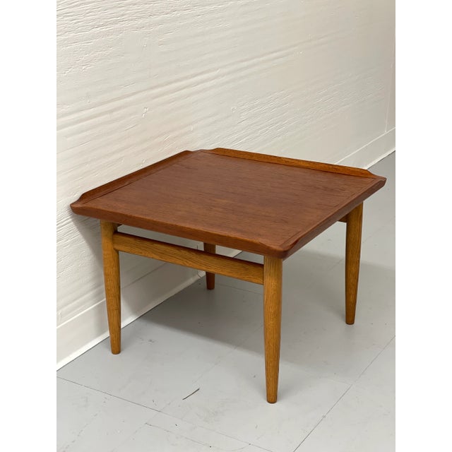 Mid-Century Modern Vintage Danish Modern Table Stand For Sale - Image 3 of 5