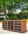 Mid-Century Modern Vintage MCM John Stuart Leather Front Dresser For Sale - Image 3 of 8