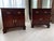 Vintage Baker Furniture Mahogany Chippendale Nightstands or Side Tables a Pair For Sale - Image 18 of 18