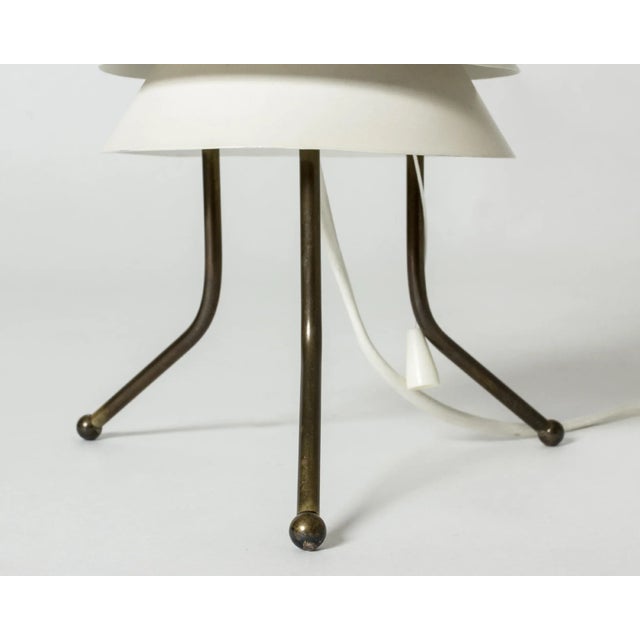 Modernist Maija Mehiläinen Table Lamp by Ilmari Tapiovaara, 1950s For Sale - Image 6 of 10