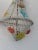 1940s Huge Beaded Colorful Murano Flowers Sconces, Circa 1940 Italian One of a Kind - a Pair For Sale - Image 5 of 14