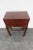 Late 1800s Solid Mahogany Lap Traveling Writing Desk on a Stand For Sale - Image 9 of 12