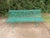 Corrugated Metal Garden Bench, 1930s For Sale - Image 3 of 16