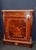Napoleon III Style Side Table in Floral Marquetry with Marble Top For Sale - Image 4 of 6