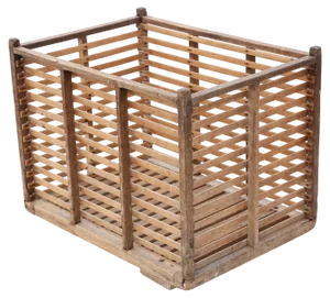 Large Vintage Storage Basket Boulangerie, 1930s