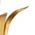 This is a ceramic tulip sculpture by Chelsea House Inc. The piece features an antique gold painted iron stem mounted on...