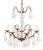 Antique Chandelier - French Louis XV Style Crystal & Bronze 6 Arm For Sale